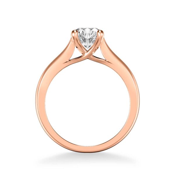 Lindsey ArtCarved Diamond Engagement Ring 31-V407E