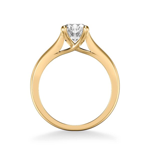 Lindsey ArtCarved Diamond Engagement Ring 31-V407E