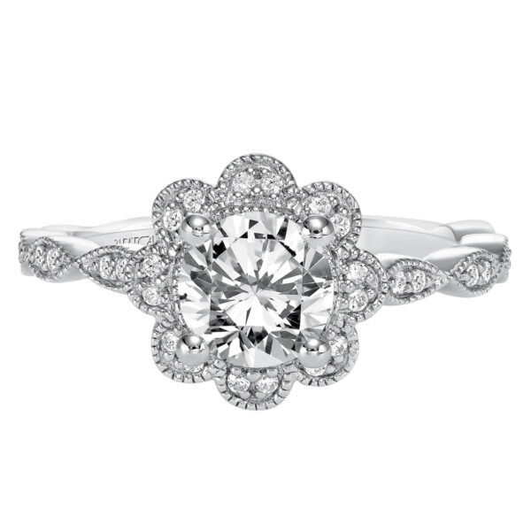 Sabina ArtCarved Diamond Engagement Ring 31-V567E