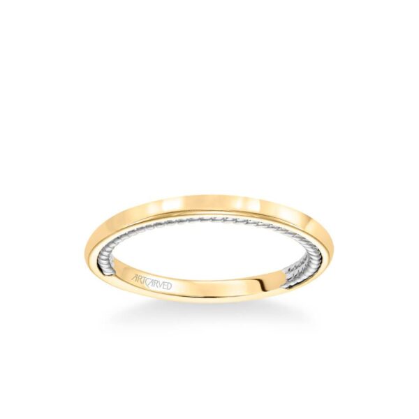 Cameron ArtCarved Contemporary Polished Wedding Ring 31-V589L