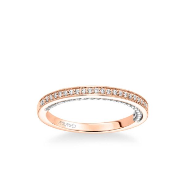 Marlow ArtCarved Contemporary Diamond Wedding Ring 31-V591L