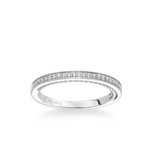 Marlow ArtCarved Contemporary Diamond Wedding Ring 31-V591L