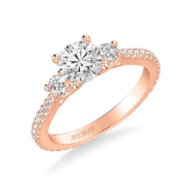 Jill ArtCarved Diamond Engagement Ring 31-V751E
