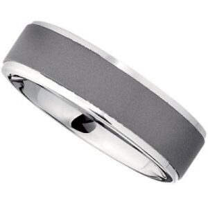 Titanium & Sterling Silver Wedding Rings Collection | JR Jewelers