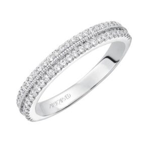 Jasmine ArtCarved Wedding Ring 31-V565L