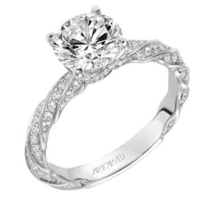 Evie ArtCarved Engagement Ring 31-V577E
