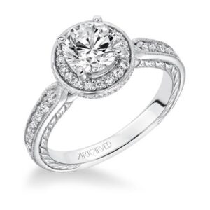 Jemima ArtCarved Engagement Ring 31-V628E