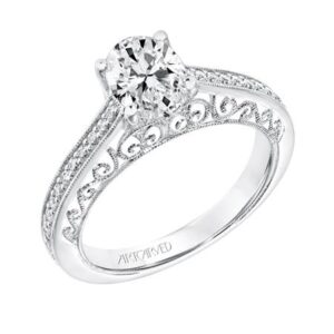 Ramona ArtCarved Engagement Ring 31-V722E