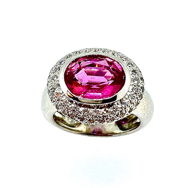 Pink Tourmaline Ring CR02820