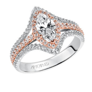 Dorsey ArtCarved Engagement Ring 31-V549E