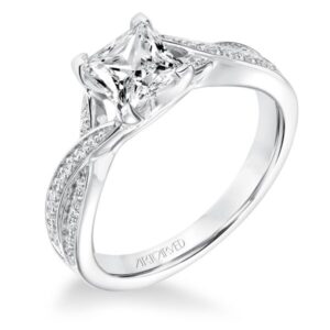 London ArtCarved Diamond Engagement Ring 31-V656CCW