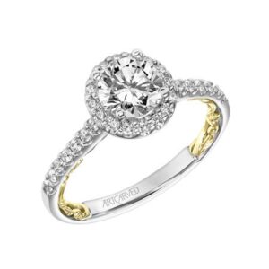 Theda ArtCarved Engagement Ring 31-V924E