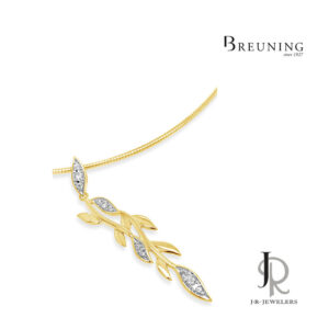Breuning Silver/Yellow Necklace 32/03294