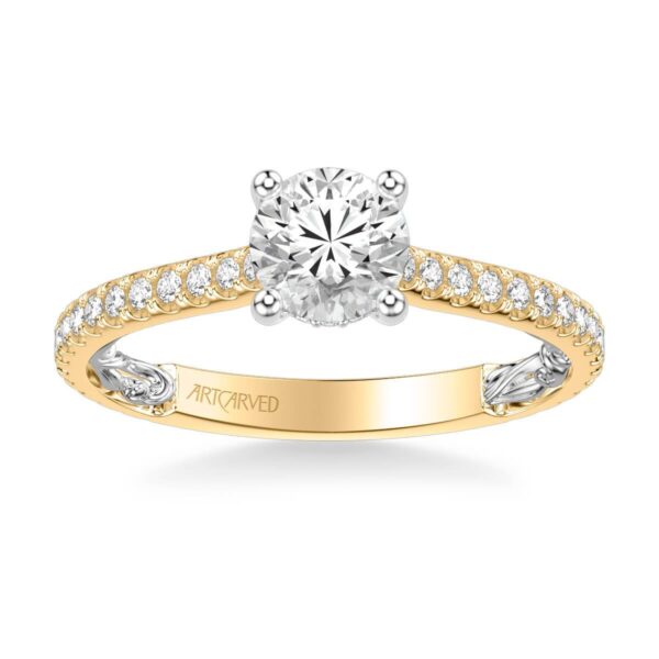 Sonya ArtCarved Engagement Ring 31-V908E